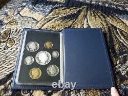 New Zealand 2003 Proof Set Giant Kokopu $5 Silver Box & COA