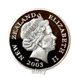 New Zealand 2003 Silver Proof Coin- Lord of The Rings FREE SHIPPING