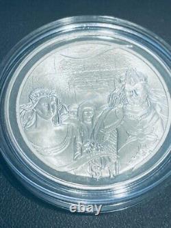 New Zealand 2003 Silver Proof Lord of The Rings Coin- Aragorns Coronation
