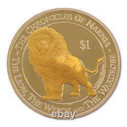 New Zealand 2006 1 OZ Silver Proof -The Chronicles of Narnia -The Lion