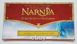 New Zealand 2006 Silver Proof Coin Set Narnia Three Coin Set