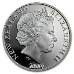 New Zealand 2007- 1 OZ Silver Proof Coin- Kiwi Proof Spotted Little Kiwi