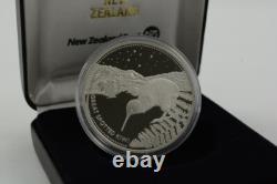 New Zealand 2007 Silver Dollar Proof Coin Great Spotted Kiwi