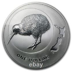 New Zealand- 2009- 1 OZ Silver Uncirculated Coin- Kiwi Coin! Rare
