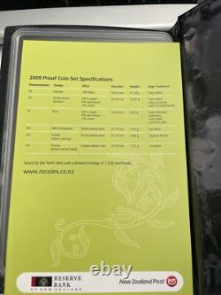 New Zealand 2009 Silver Proof Coin Set Kakapo