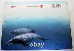 New Zealand 2010 Annual Proof Coin Set Maui's Dolphin New In Box