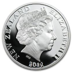 New Zealand 2011 1 OZ Silver Proof Coin- Kiwi Coins Kiwi Fern
