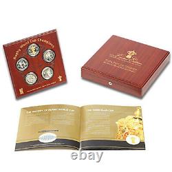 New Zealand 2011- Silver Proof Coin Set- Rugby World Cup Champions