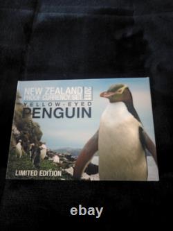 New Zealand 2011 Silver Proof Yellow Eyed Penguin-Low mintage-annual NZ set