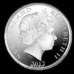 New Zealand 2012 1 OZ Silver Proof Coin- Queen E II DIAMOND JUBILEE