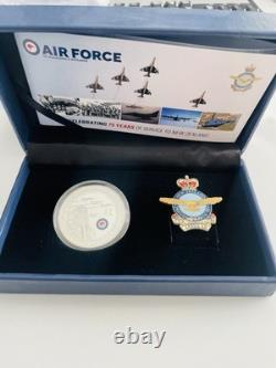 New Zealand 2012- 75 Years of the RNZAF- 1oz Silver Proof Coin