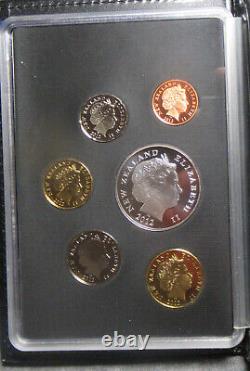 New Zealand 2012 Annual Proof Set inc Fairy Tern silver 5 Five Dollar Coin
