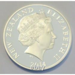 New Zealand- 2014- 1 OZ Silver Proof Coin 1914 The Announcement of War
