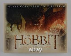 New Zealand 2014 Silver Dollar Proof Coin The Hobbit Battle of the Fiv