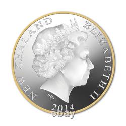 New Zealand 2014 Silver Dollar Proof Coin The Hobbit Battle of the Fiv