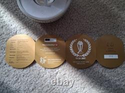 New Zealand 2015 $1 Silver Coin Cricket World Cup Domed Coin