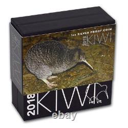 New Zealand- 2018- 1 OZ Silver Proof Coin- Kiwi Coins Series
