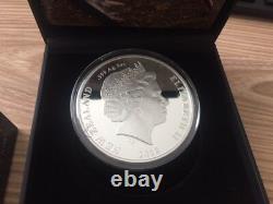 New Zealand 2018 5 OZ Silver Proof Coin Kiwi Proof! Mintage 500