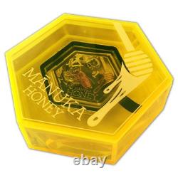 New Zealand 2018 Silver Dollar Proof Coin Manuka Honey