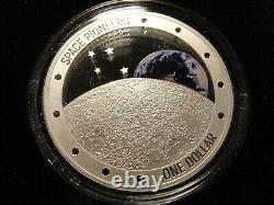 New Zealand 2019 1 oz Silver Proof Space Pioneers Low Mintage