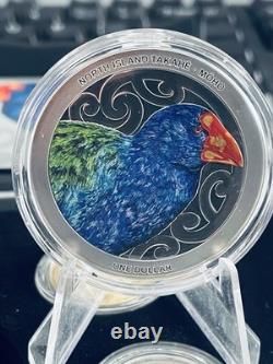 New Zealand 2019 Silver Proof Currency Set- North Island Takahe