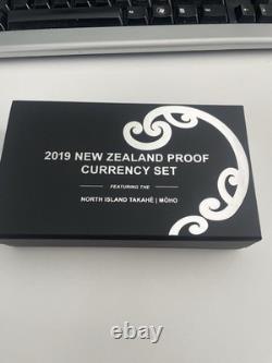 New Zealand 2019 Silver Proof Currency Set- North Island Takahe