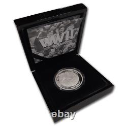 New Zealand 2020- 1 OZ Silver Proof Coin- WWII 75 Years Peace