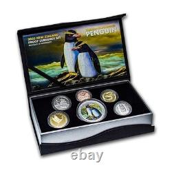 New Zealand 2020 Silver Proof Currency Set- Chatham Island Crested Penguin