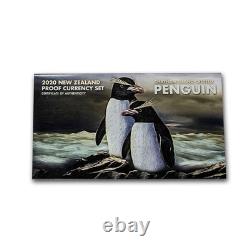 New Zealand 2020 Silver Proof Currency Set- Chatham Island Crested Penguin