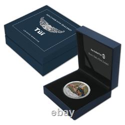 New Zealand 2021 1 OZ Silver Proof Coin- Discover New Zealand Tui