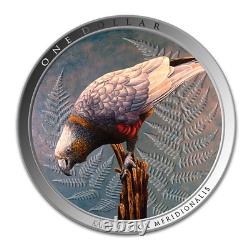 New Zealand 2021 1 OZ Silver Proof Coin Kaka Bird