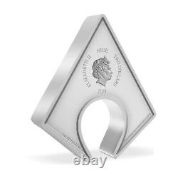 New Zealand 2021 1 Oz Silver Proof Coin- AQUAMAN Emblem