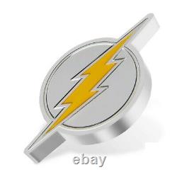 New Zealand 2021 1 Oz Silver Proof Coin- THE FLASH Emblem