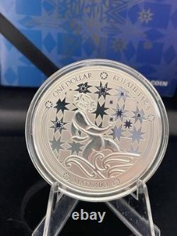 New Zealand -2021 Matariki- Maori Art 1oz Silver Proof Coin
