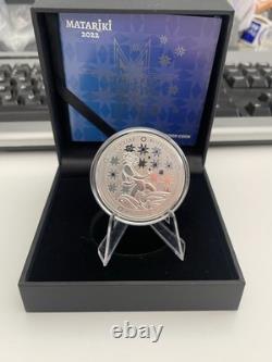 New Zealand -2021 Matariki- Maori Art 1oz Silver Proof Coin