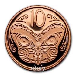 New Zealand -2021- Proof Currency Coin Set- Auckland Island Merganser Duck