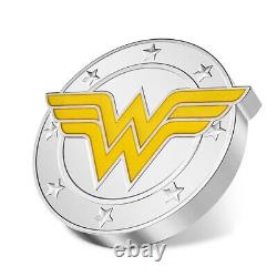 New Zealand 2022 -WONDER WOMANT Logo 1oz Silver Proof Coin