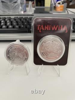 New Zealand -2024- Cave Taniwha Mule 1oz Silver Coin -SCARCE