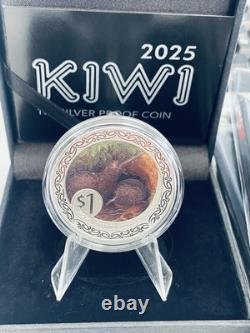 New Zealand- 2025- 1oz Silver Proof Coin- Kiwi Coins Series