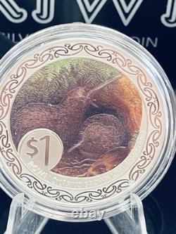 New Zealand- 2025- 1oz Silver Proof Coin- Kiwi Coins Series