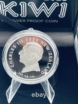 New Zealand- 2025- 1oz Silver Proof Coin- Kiwi Coins Series
