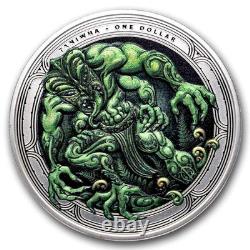New Zealand- 2026- Forest Taniwha- Maori Art- 1oz Silver Proof Coin
