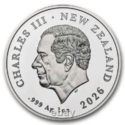 New Zealand- 2026- Forest Taniwha- Maori Art- 1oz Silver Proof Coin