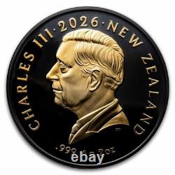 New Zealand 2026 Kiwi 2oz Silver 99.9% Proof Coin New Zealand 2026 Kiwi 2oz Silver 99.9% Proof Coin