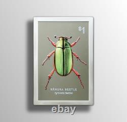 New Zealand 2026 Manuka Beetle- 2oz Silver Proof Coin