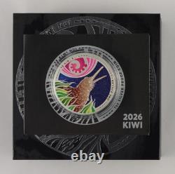 New Zealand 2026 Silver Dollar Proof Coin Kiwi