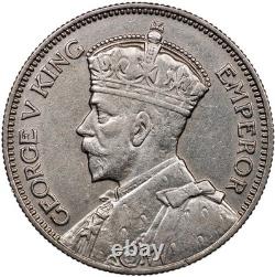 New Zealand. Coin 1 shilling. 1934 (Silver KM#3. AUnc)