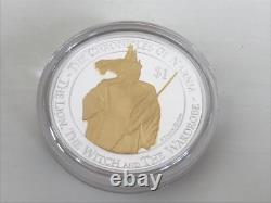 New Zealand Dollar Coin Silver Proof 2006 Chronicles Of Narnia The Witch 1