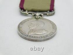 New Zealand George V Silver Territorial 12 Years Service Medal Antique 1911