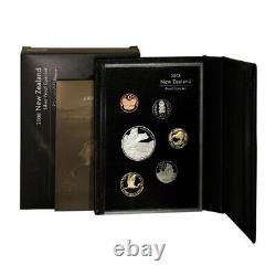 New Zealand Hamilton's Frog Official 6 Coin Silver Proof Set 2008 Mint Issued